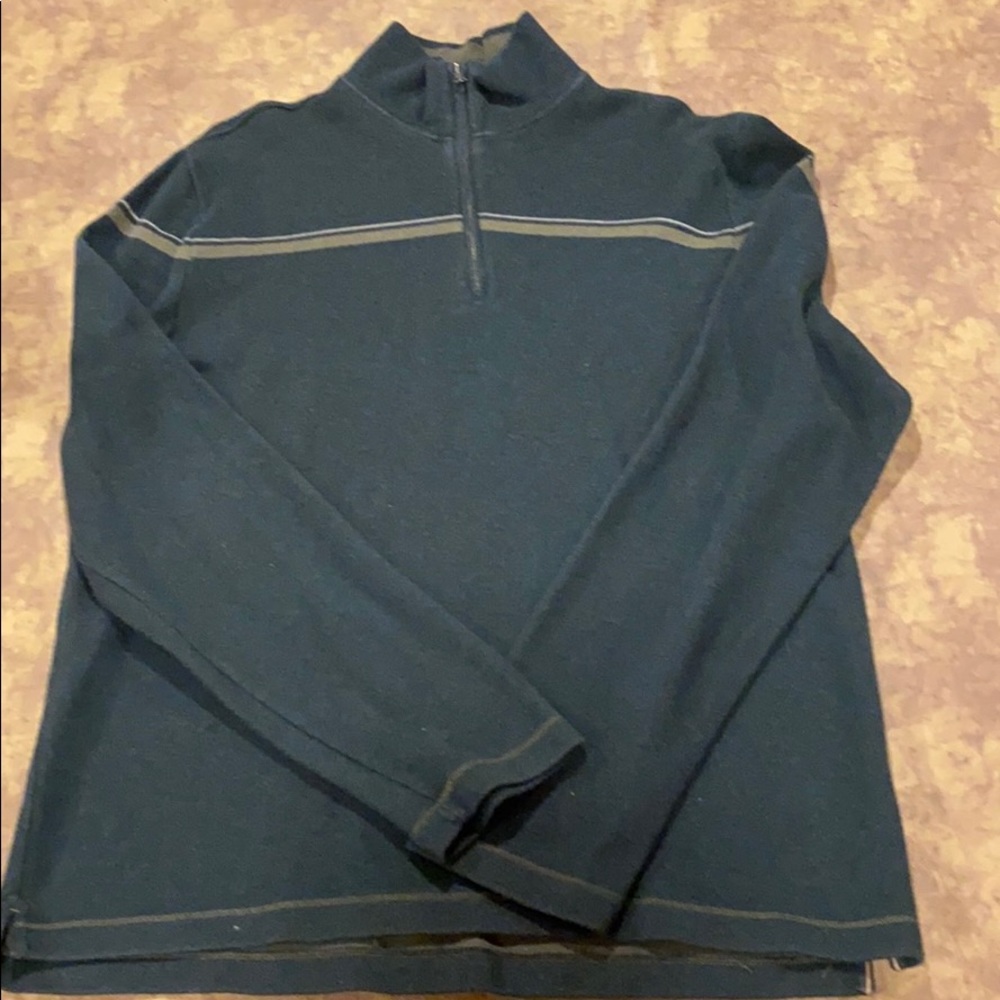 Banana Republic Green Pull Over Men Sweater